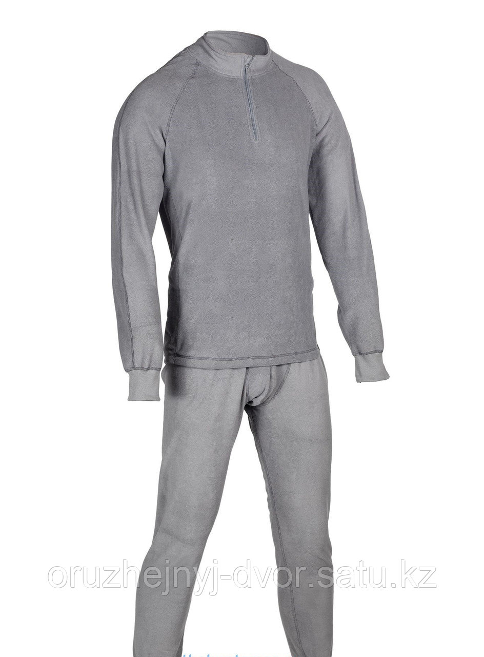Термобелье HUNTSMAN ZIP тк.Флис, цв.серый, р-р 48-50