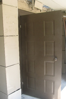 Утеплённая дверь штампованная, фото 2