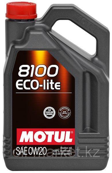 Моторное масло MOTUL 8100 Eco-lite 0W-20 4л