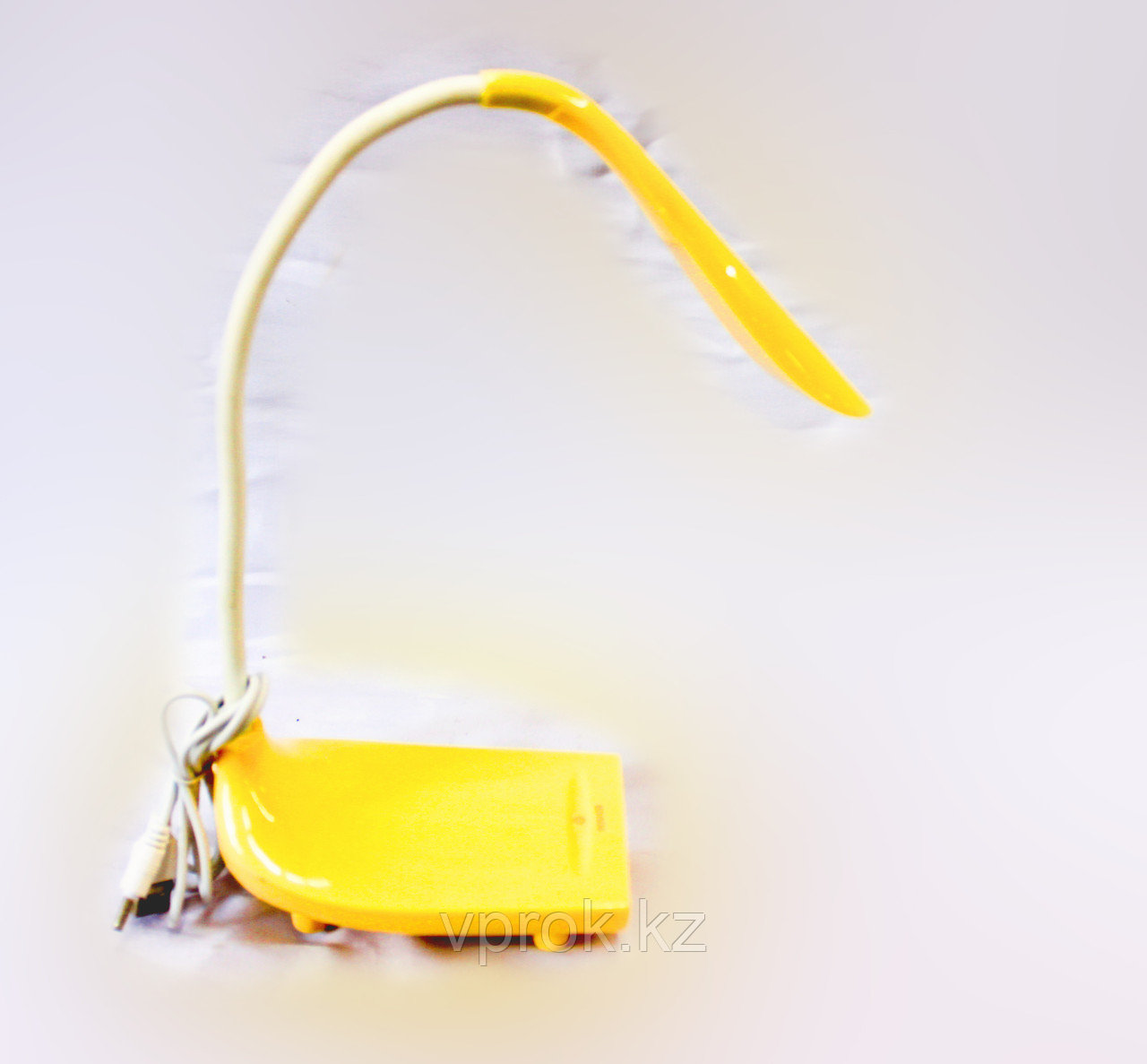 Настольная лампа, USB шнур, желтый