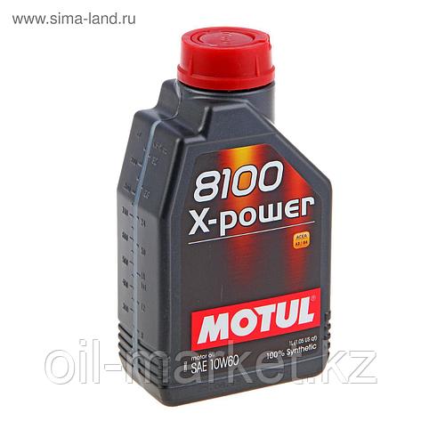 Моторное масло MOTUL 8100 X-Power 10W-60 1л, фото 2