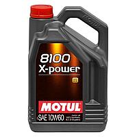 MOTUL Моторное масло 8100 X-Power 10W-60 5л