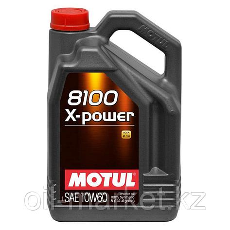 MOTUL Моторное масло 8100 X-Power 10W-60 5л, фото 1