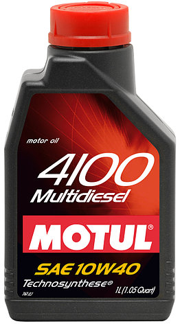 Моторное масло MOTUL 4100 Multi Diesel 10W-40 1л, фото 2