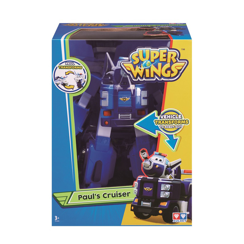 Игрушка супер крылья Авто-трансформер Super Wings – Пол EU720315