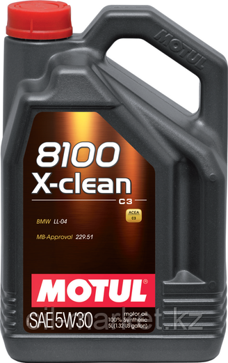 MOTUL Моторное масло 8100 X-clean EFE 5W-30 5л