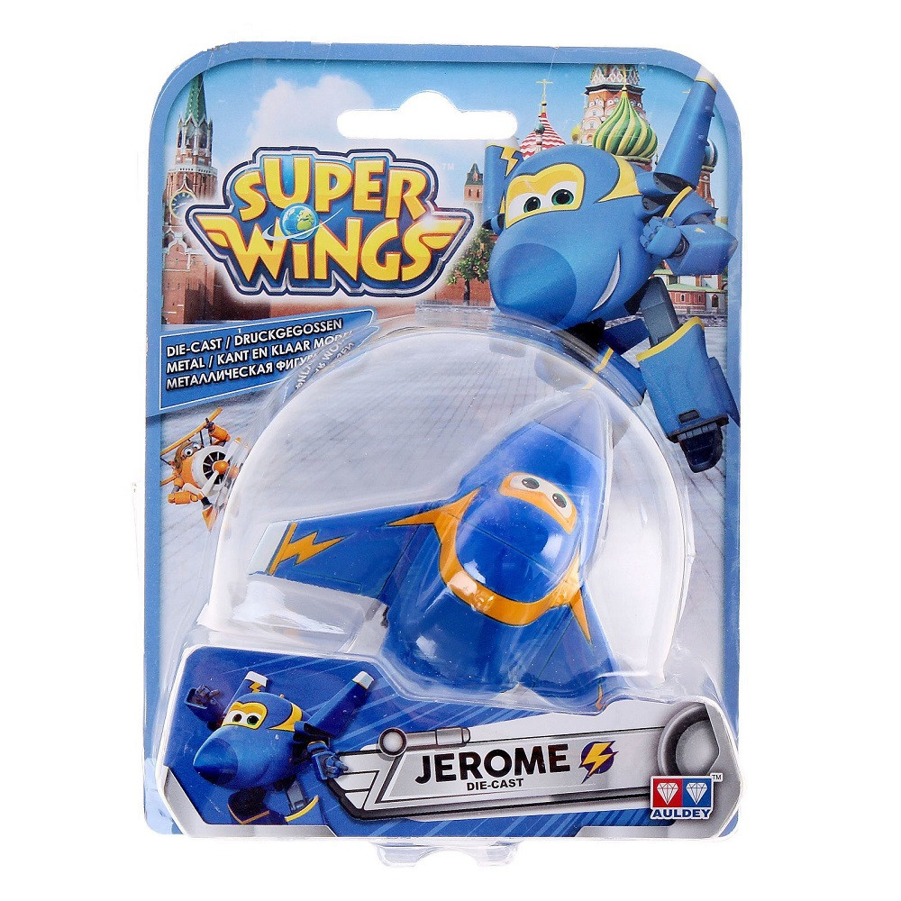 Металлический самолет Super Wings Джером Супер крылья YW710013
