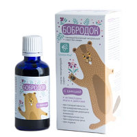 "Бобродок", 50мл смузи-концентрат-сироп без сахара детский с шикшей (неврологические расстройства)