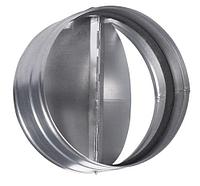 Обратный воздушный клапан д.100 мм, 2-х лепестковый