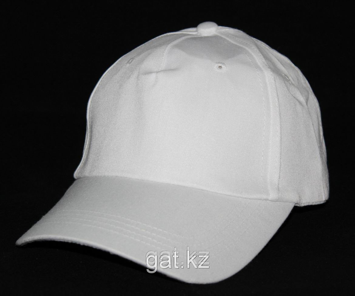 Бейсболка белая