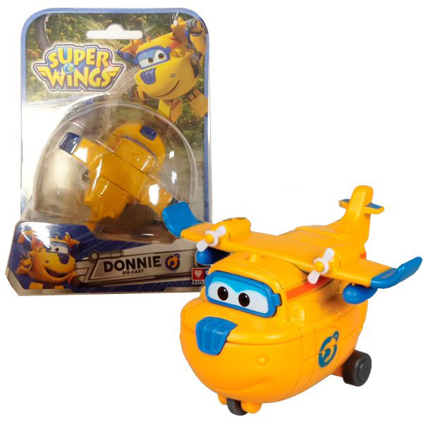 Металлический самолет Super Wings Донни Супер крылья YW710012