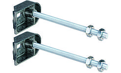 Крепление инсталляции к стене