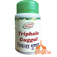 Трифала Гуггул для Очищения Организма (Triphala Guggul SHRI GANGA), 50 гр./110 пилюль
