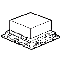 Монтажная коробка для бетонных полов, 18 модулей