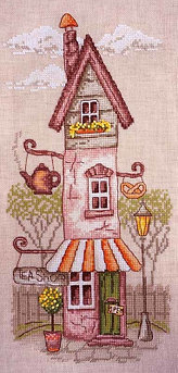 Набор для вышивания крестом "Чайный домик" 