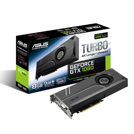 Видеокарта ASUS GeForce  TURBO-GTX1080-8G