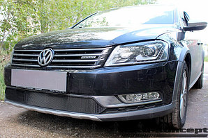 Защита радиатора Volkswagen Passat B7 (универсал) 2011-2015 black