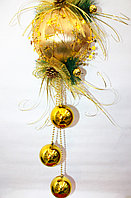 Гирлянда-шарик, золото, 80 см, фото 1