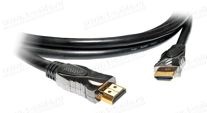 HDMIXL5-MM-.. Кабель HDMI для удаленных источников с Fast Ethernet, серия XL5, металлический корпус разъема, штекер (тип A) > штекер (тип A)