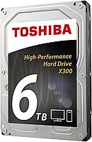 Жесткий диск HDD 6000Gb TOSHIBA X300,  HDWE160EZSTA