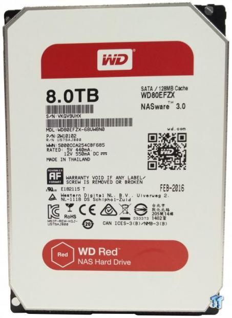 Жесткий диск WD, RED WD80EFZX