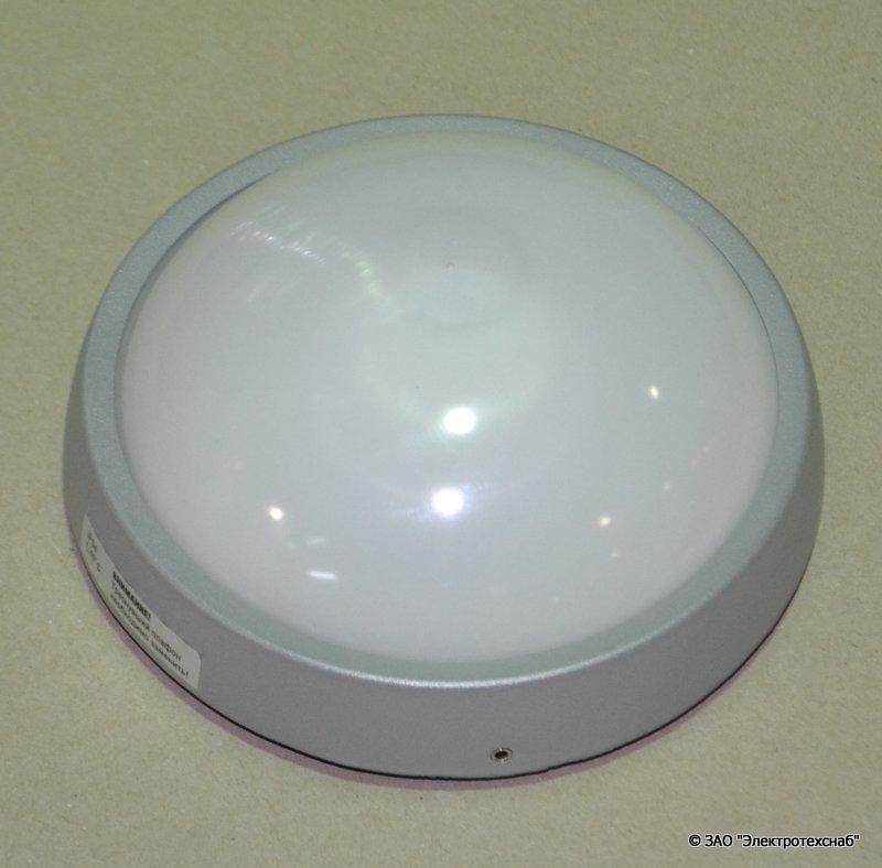 Светильник ДПО 1301 серый круг LED 6*1Вт IP54 (ИЭК) - фото 1 - id-p3220837