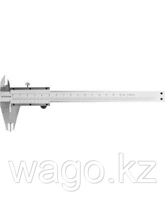 ШТАНГЕНЦИРКУЛЬ STAYER 3442_Z01, PROFI, МЕТРИЧЕСКАЯ И ДЮЙМОВАЯ ШКАЛА, С ГЛУБИНОМЕРОМ, НЕРЖАВЕЮЩАЯ СТАЛЬ, 150 ММ, фото 2