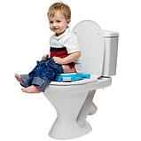 Горшок дорожный для детей и насадка на унитаз «Handy Potty» 3 в 1 от Roxy Kids (Коралловый), фото 2