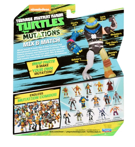 Фигурка Черепашки-ниндзя 12см серия Mutation, в асс.