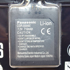 Аккумулятор Panasonic CGR-S006e, фото 2