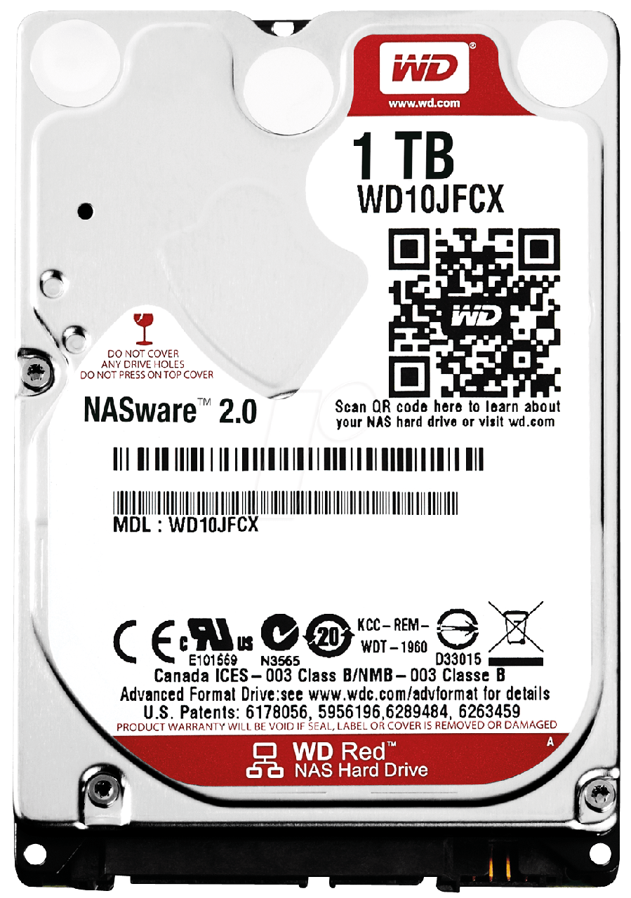 Жесткий диск внутренний Western Digital (WD) 10JFCX (1тб (1000Гб), HDD, 2,5 , Для серверов, SATA) WD10JFCX - фото 1 - id-p47133825
