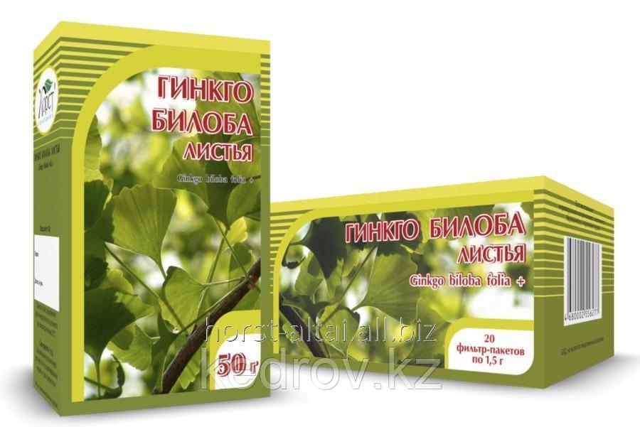 Гинкго билоба, + клевер (цветки и трава) 50гр