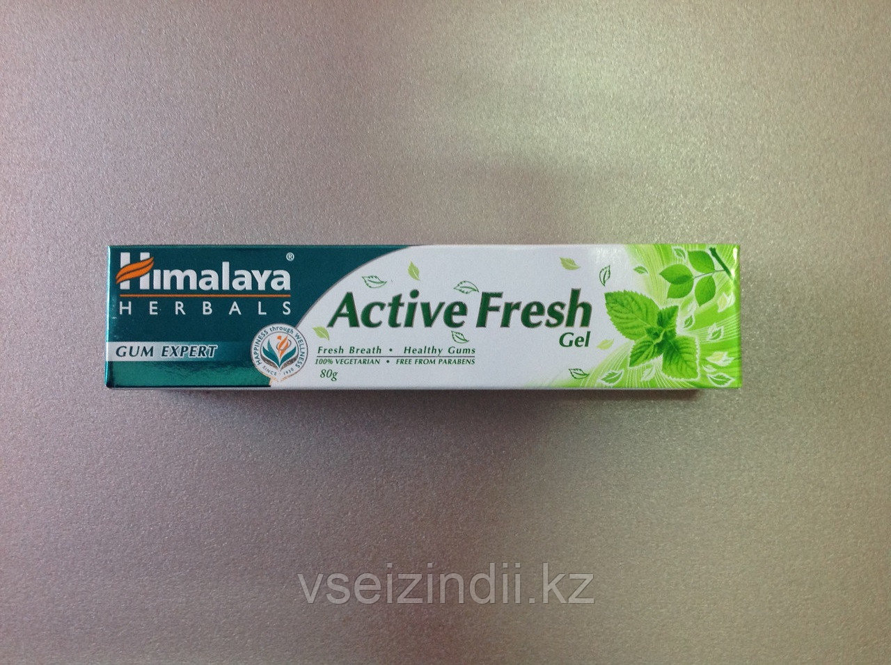 Зубная паста Актив Фреш, Гималаи (Active Fresh, Himalaya), Супер освежающая, 80 гр