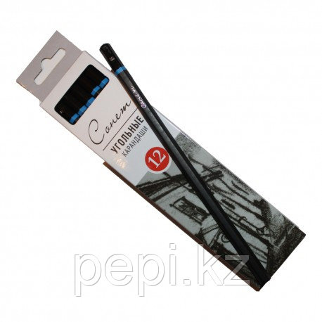 Карандаш угольный "Сонет", мягкий, фото 1