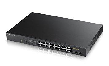 Интеллектуальный High Power PoE-коммутатор Gigabit Ethernet, ZyXEL GS1900-24HP