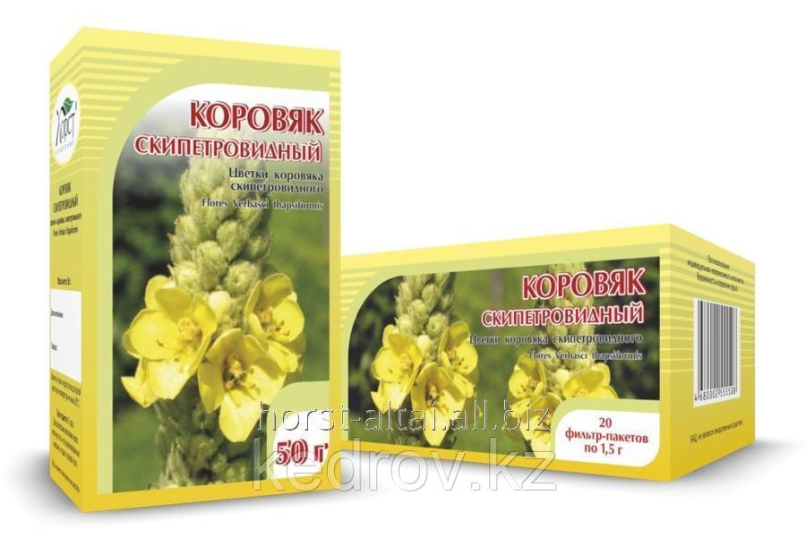Коровяк скипетровидный, цветки 50 гр