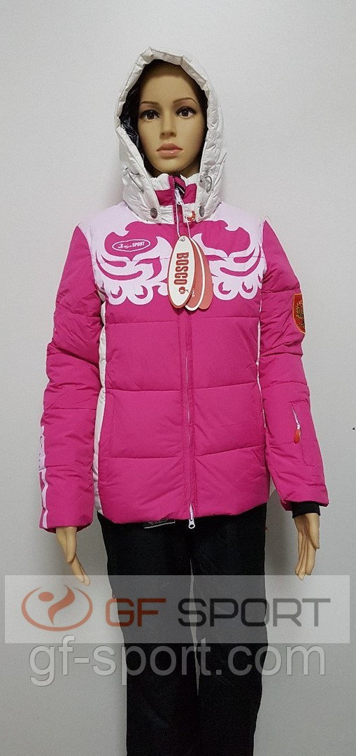 Костюм женский горнолыжный Russia(розовый)