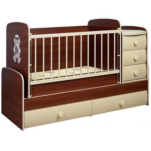 Детская кроватка Glamvers COMFORT VIP – подходит для деток с первых дней жизни и остается актуальным элементом
