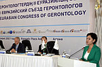 22 июня 2017 года в Астане Государственный секретарь Республики Казахстан Гульшара Абдыкаликова открыла II Евразийский съезд геронтологов