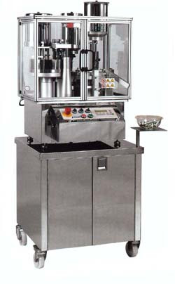 Автоматическая машина для наполнения твердых желатиновых капсул IN-CAP (произв. до 3000 капс/час)