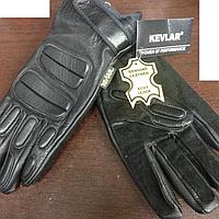 Тактические кожаные перчатки KEVLAR.