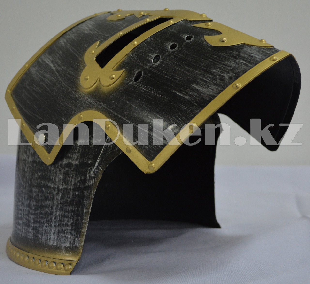 Рыцарский шлем с подвижным подъемным забралом (бутафория) - фото 2 - id-p47297295