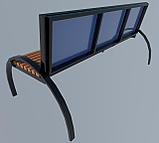 Лавочка для дачи из дерева, фото 2