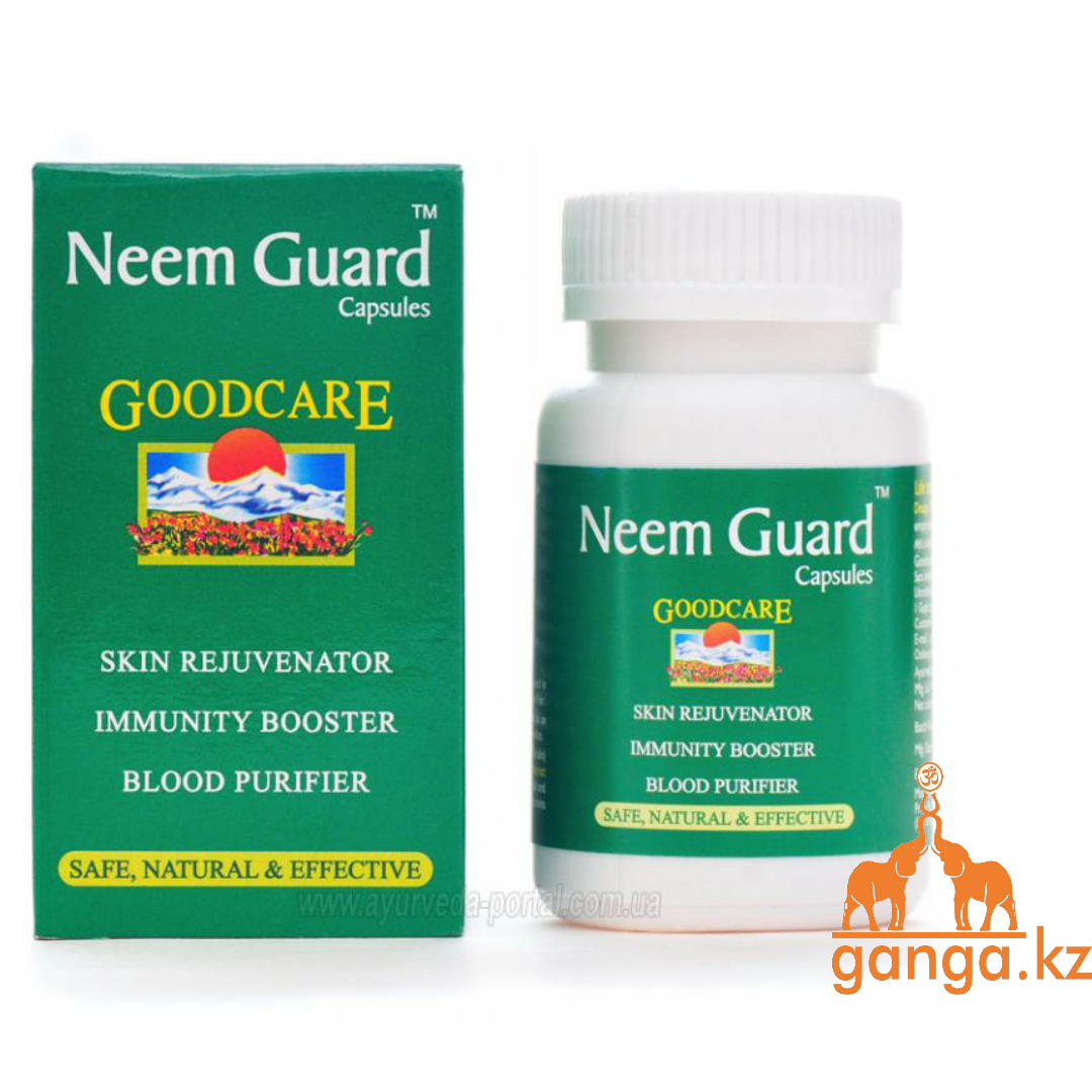 Ним Гард Очищение Крови и Организма (Neem Guard GOOD CARE BAIDYANATH), 60 кап.