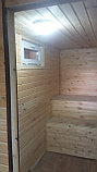 Баня мобильная, для дачи, для дома,из контейнера 4х2,45м. "Чудо-Банька", фото 6