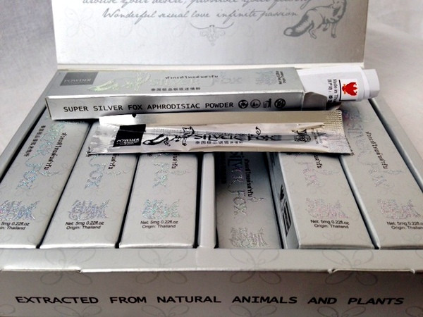 Серебряная лиса (Silver fox), порошок, 12 шт.