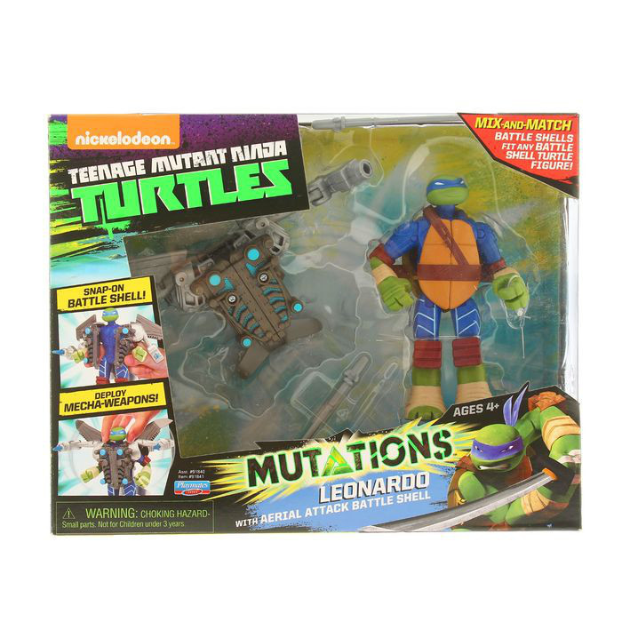 Фигурка из серии Черепашки-ниндзя Mutation Супер-боевые панцири, 4 вида