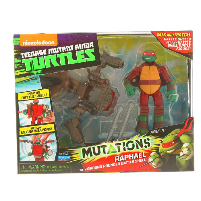 Фигурка из серии Черепашки-ниндзя Mutation Супер-боевые панцири, 4 вида