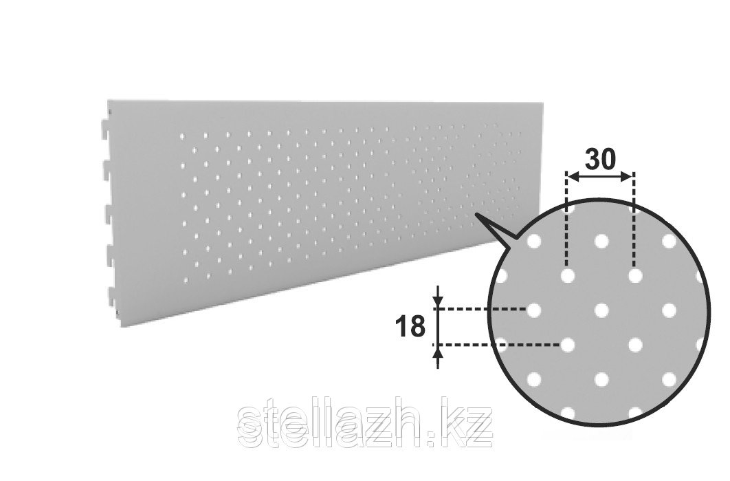 Перфорированный стеллаж - фото 2 - id-p3112251