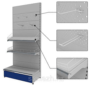 Перфорированный металлический стеллаж